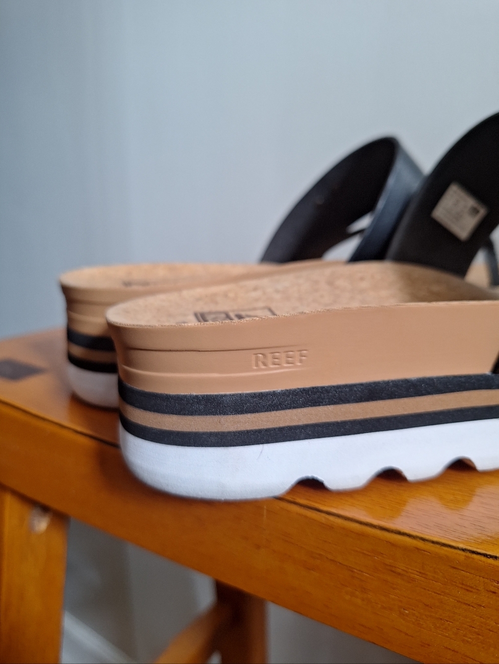 REEF Womens  Sandals Cushion Sol Hi Size 10 - Picture 6 of 10